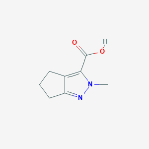 2-Methyl-2,4,5,6-tetrahydrocyclopenta[c]pyrazole-3-carboxylic acid