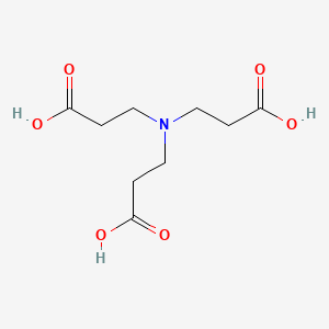 molecular formula C9H15NO6 B1584854 3,3',3''-亚硝基三丙酸 CAS No. 817-11-8