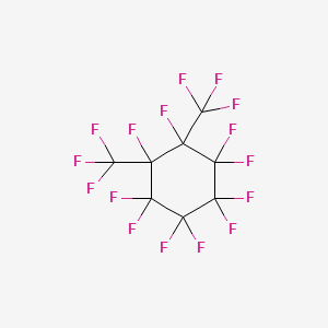 molecular formula C8F16 B1584865 1,1,2,2,3,3,4,4,5,6-十氟-5,6-双(三氟甲基)环己烷 CAS No. 306-98-9