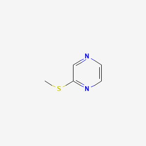 molecular formula C5H6N2S B1584879 2-(甲硫基)吡嗪 CAS No. 21948-70-9