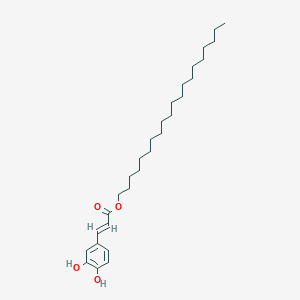 molecular formula C29H48O4 B158488 Eicosanyl caffeate CAS No. 28593-90-0