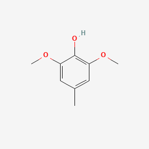 molecular formula C9H12O3 B1584894 2,6-二甲氧基-4-甲基苯酚 CAS No. 6638-05-7