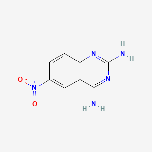 molecular formula C8H7N5O2 B1584899 2,4-二氨基-6-硝基喹唑啉 CAS No. 7154-34-9