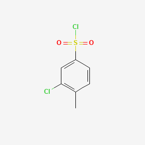 molecular formula C7H6Cl2O2S B1584903 3-氯-4-甲基苯磺酰氯 CAS No. 42413-03-6
