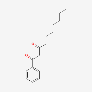 molecular formula C16H22O2 B1584941 1-苯基癸二酮-1,3 CAS No. 68892-13-7