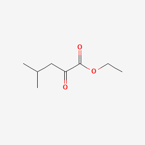 molecular formula C8H14O3 B1584950 4-甲基-2-氧戊酸乙酯 CAS No. 26073-09-6