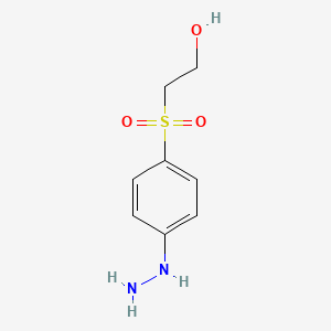 B1584952 Ethanol, 2-[(4-hydrazinophenyl)sulfonyl]- CAS No. 26505-12-4