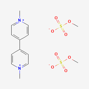 B1584967 Paraquat methosulfate CAS No. 2074-50-2