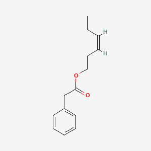 molecular formula C14H18O2 B1584970 顺式-3-己烯基苯乙酸酯 CAS No. 42436-07-7