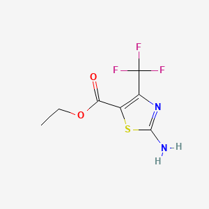 B1584976 Ethyl 2-amino-4-(trifluoromethyl)thiazole-5-carboxylate CAS No. 344-72-9