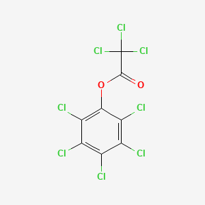 molecular formula C8Cl8O2 B1585023 三氯乙酸五氯苯酯 CAS No. 2879-60-9