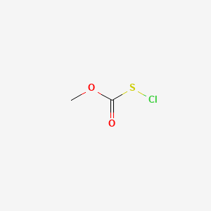 molecular formula C2H3ClO2S B1585026 甲氧羰基亚磺酰氯 CAS No. 26555-40-8