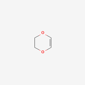 molecular formula C4H6O2 B1585035 1,4-二噁英，2,3-二氢- CAS No. 543-75-9