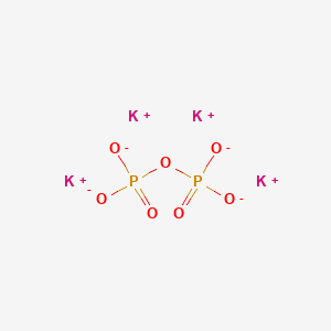 molecular formula K4P2O7<br>K4O7P2 B158504 焦磷酸钾 CAS No. 10124-52-4