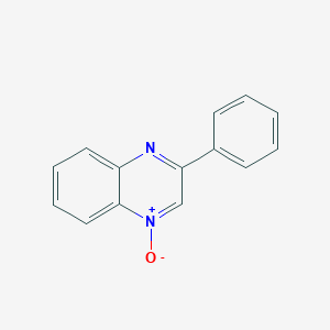molecular formula C14H10N2O B158506 3-Phenylquinoxaline 1-oxide CAS No. 10129-97-2