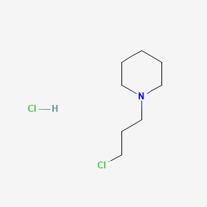 molecular formula C8H17Cl2N B1585093 1-(3-氯丙基)哌啶盐酸盐 CAS No. 5472-49-1