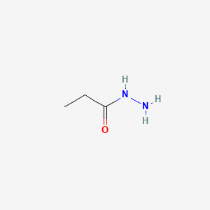 molecular formula C3H8N2O B1585097 丙酸肼 CAS No. 5818-15-5