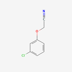 molecular formula C8H6ClNO B1585104 3-氯苯氧基乙腈 CAS No. 43111-32-6