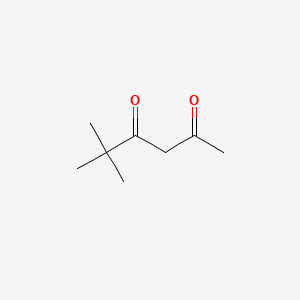 B1585119 5,5-Dimethylhexane-2,4-dione CAS No. 7307-04-2