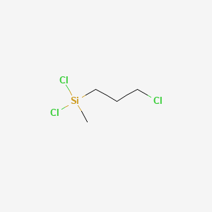 molecular formula C4H9Cl3Si B1585121 3-氯丙基甲基二氯硅烷 CAS No. 7787-93-1