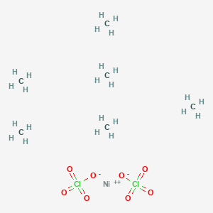 molecular formula C6H24Cl2NiO8 B1585125 六水合二氯酸镍 CAS No. 13520-61-1
