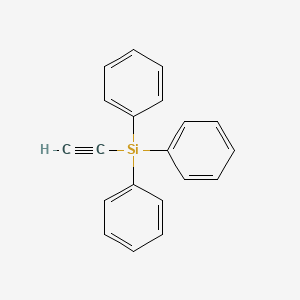 B1585134 (Triphenylsilyl)acetylene CAS No. 6229-00-1