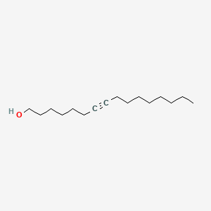 molecular formula C16H30O B1585146 7-十六炔-1-醇 CAS No. 822-21-9