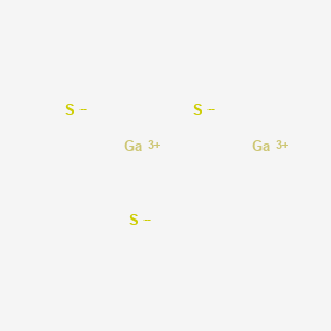 molecular formula Ga2S3 B1585179 硫化镓 (GaS) CAS No. 12024-10-1