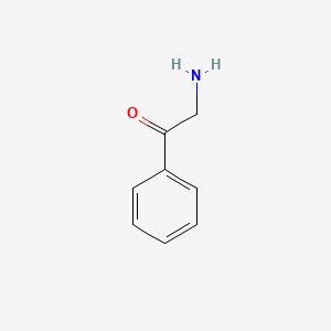 molecular formula C8H9NO B1585202 Phenacylamine CAS No. 613-89-8