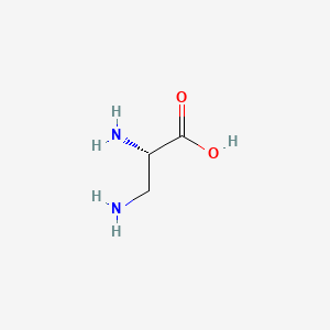molecular formula C3H8N2O2 B1585206 L-2,3-Diaminopropionic acid CAS No. 4033-39-0