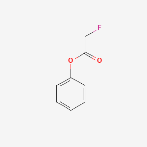 molecular formula C8H7FO2 B1585215 Phenyl fluoroacetate CAS No. 404-15-9