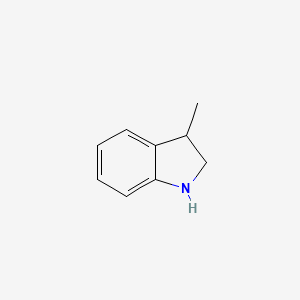 molecular formula C9H11N B1585221 3-Methylindoline CAS No. 4375-15-9