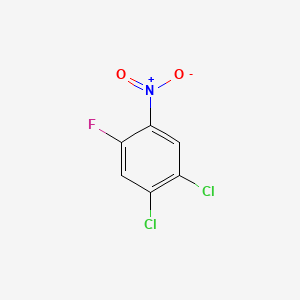 molecular formula C6H2Cl2FNO2 B1585222 1,2-二氯-4-氟-5-硝基苯 CAS No. 2339-78-8