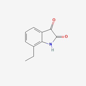 molecular formula C10H9NO2 B1585224 7-乙基异靛红 CAS No. 79183-65-6