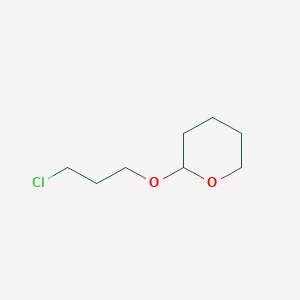 molecular formula C8H15ClO2 B1585231 2-(3-氯丙氧基)四氢-2H-吡喃 CAS No. 42330-88-1