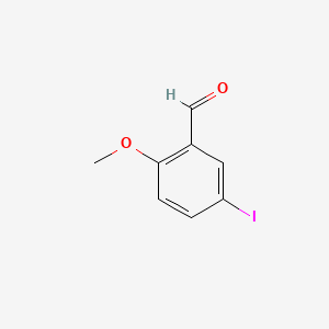 molecular formula C8H7IO2 B1585233 5-碘-2-甲氧基苯甲醛 CAS No. 42298-41-9