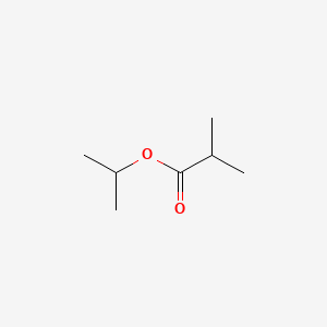 molecular formula C7H14O2 B1585242 异丙基异丁酸酯 CAS No. 617-50-5