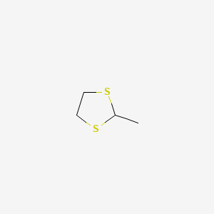 molecular formula C4H8S2 B1585268 2-甲基-1,3-二硫杂环戊烷 CAS No. 5616-51-3