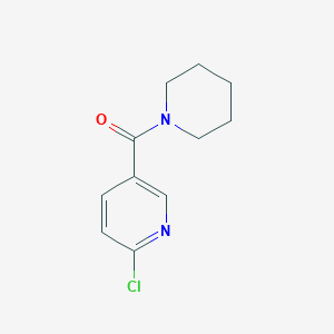 B1585300 2-Chloro-5-(piperidin-1-ylcarbonyl)pyridine CAS No. 64614-48-8