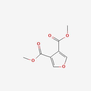 molecular formula C8H8O5 B1585308 Dimethyl furan-3,4-dicarboxylate CAS No. 4282-33-1