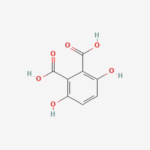 molecular formula C8H6O6 B1585314 3,6-Dihydroxyphthalic acid CAS No. 3786-46-7
