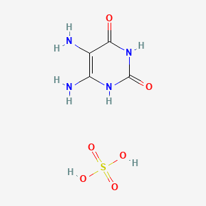 B1585318 5,6-Diamino-2,4-dihydroxypyrimidine sulfate CAS No. 32014-70-3