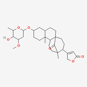 molecular formula C30H44O7 B1585352 Oleaside A CAS No. 69686-84-6