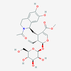 molecular formula C27H35NO12 B1585364 Ipecoside CAS No. 15401-60-2