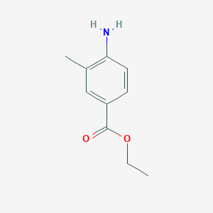 molecular formula C10H13NO2 B1585367 4-氨基-3-甲基苯甲酸乙酯 CAS No. 40800-65-5