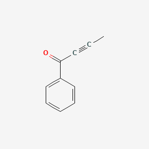 molecular formula C10H8O B1585368 1-苯基丁-2-炔-1-酮 CAS No. 6710-62-9