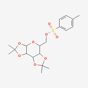 molecular formula C19H26O8S B1585369 1,2:3,4-di-O-isopropylidene-6-O-p-tolylsulfonyl-alpha-D-galactose CAS No. 4478-43-7