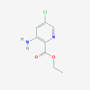 molecular formula C8H9ClN2O2 B1585373 Ethyl 3-amino-5-chloropicolinate CAS No. 27330-35-4