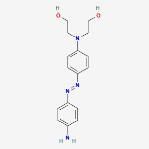 molecular formula C16H20N4O2 B1585380 分散黑9 CAS No. 20721-50-0