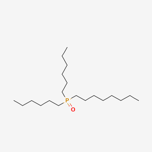 molecular formula C20H43OP B1585398 Phosphine oxide, dihexyloctyl- CAS No. 31160-64-2